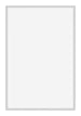New York Aluminium Photo Frame 40x60cm Silver Matt Front | Yourdecoration.com