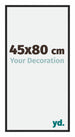 New York Aluminium Photo Frame 45x80cm Black Matt Front Size | Yourdecoration.com