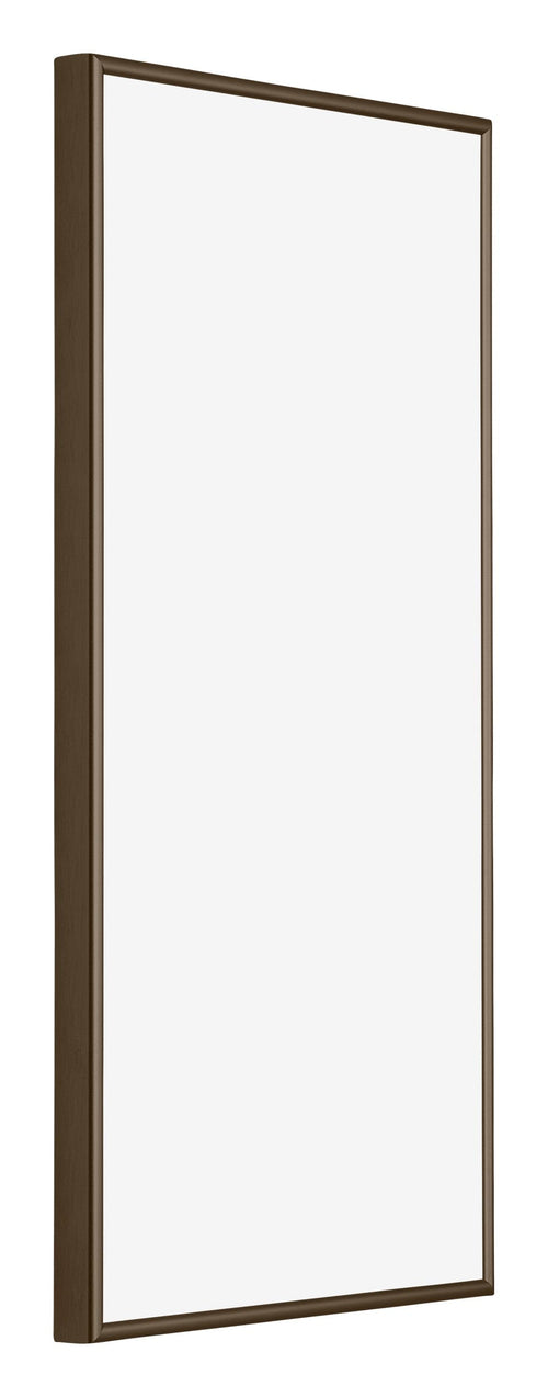 New York Aluminium Photo Frame 45x80cm Walnut Structure Front Oblique | Yourdecoration.com