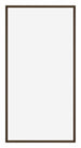 New York Aluminium Photo Frame 45x80cm Walnut Structure Front | Yourdecoration.com