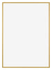 New York Aluminium Photo Frame 48x68cm Gold Shiny Front | Yourdecoration.com