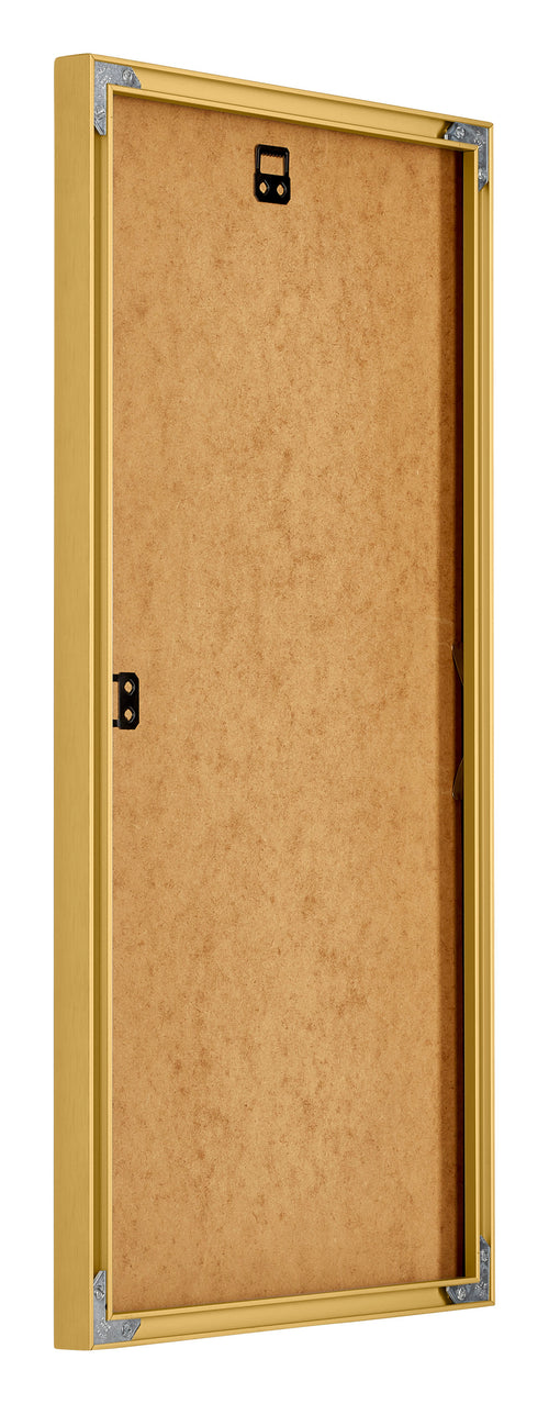 New York Aluminium Photo Frame 50x100cm Gold Shiny Back Oblique | Yourdecoration.com