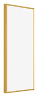 New York Aluminium Photo Frame 50x100cm Gold Shiny Front Oblique | Yourdecoration.com
