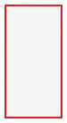 New York Aluminium Photo Frame 50x100cm Red Ferarri Front | Yourdecoration.com