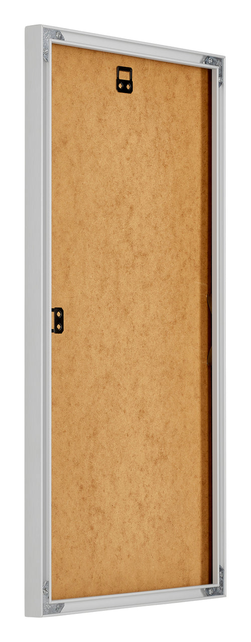 New York Aluminium Photo Frame 50x100cm Silver Matte Back Oblique | Yourdecoration.com