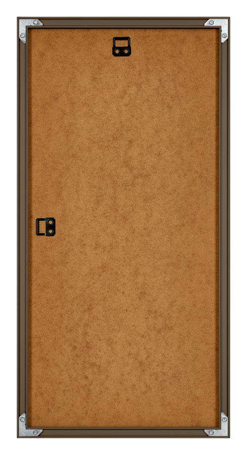 New York Aluminium Photo Frame 50x100cm Walnut Structure Back | Yourdecoration.com