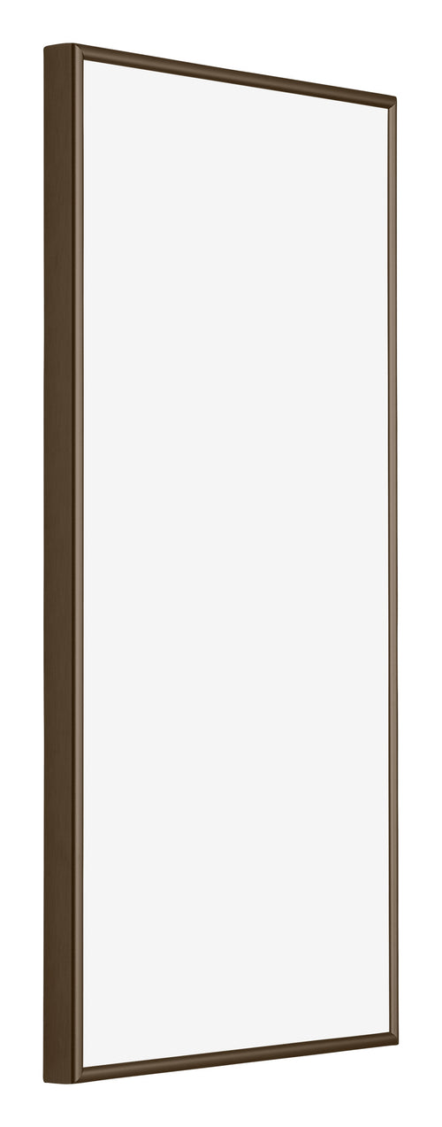 New York Aluminium Photo Frame 50x100cm Walnut Structure Front Oblique | Yourdecoration.com