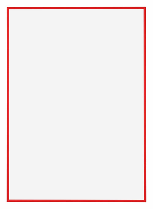 New York Aluminium Photo Frame 50x70cm Ferrari Red Front | Yourdecoration.com
