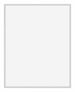 New York Aluminium Photo Frame 60x70cm Silver Matt Front | Yourdecoration.com