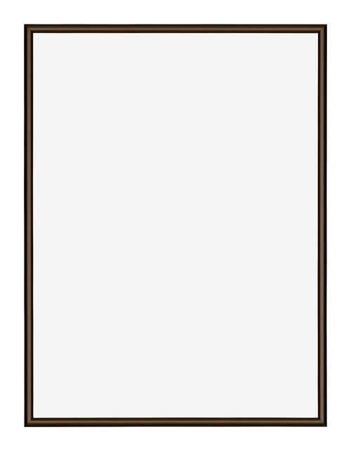 New York Aluminium Photo Frame 60x80cm Walnut Structure Front | Yourdecoration.com
