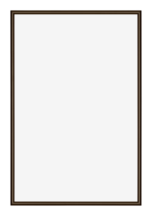 New York Aluminium Photo Frame 60x85cm Walnut Structure Front | Yourdecoration.com