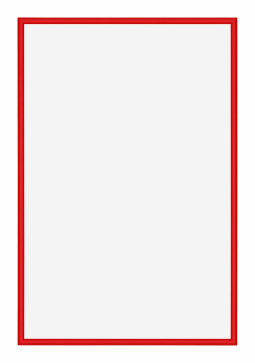 New York Aluminium Photo Frame 60x90cm Ferrari Red Front | Yourdecoration.com