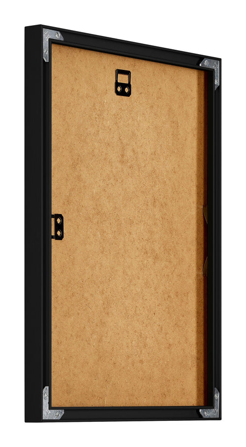 New York Aluminium Photo Frame 75x100cm Black Matt Back Oblique | Yourdecoration.com