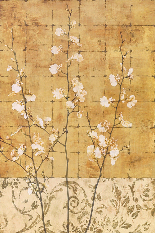 PGM DNC 733 Chris Donovan Blossoms in Gold II Art Print 62x93cm | Yourdecoration.com