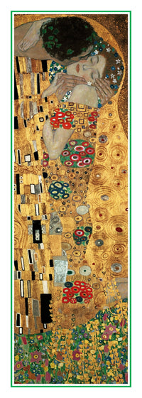 PGM GK 42S Gustav Klimt The Kiss Art Print 25x70cm | Yourdecoration.com