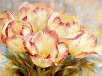 PGM LVI 724 Igor Levashov Champagne Red Tulips Art Print 80x60cm | Yourdecoration.com