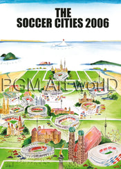 PGM SJL 04 Sylvia Joel The Soccer Cities 2006 Art Print 50x70cm | Yourdecoration.com