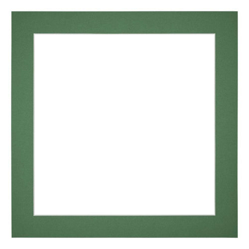 Passe Partout 20x20cm Carton Green Forest Edge 4cm Straight Front | Yourdecoration.com