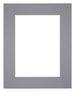 Passe Partout 20x25cm Carton Gray Edge Straight Front | Yourdecoration.com