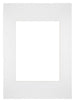 Passe Partout 20x28cm Carton White Edge Straight Front | Yourdecoration.com