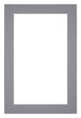 Passe Partout 20x30cm Carton Gray Edge 4cm Straight Front | Yourdecoration.com