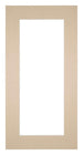 Passe Partout 20x40cm Carton Beige Edge 6cm Straight Front | Yourdecoration.com