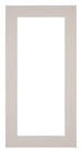 Passe Partout 20x40cm Carton Gray Gray Edge 5cm Straight Front | Yourdecoration.com