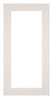 Passe Partout 20x40cm Carton Light Gray Edge 5cm Straight Front | Yourdecoration.com