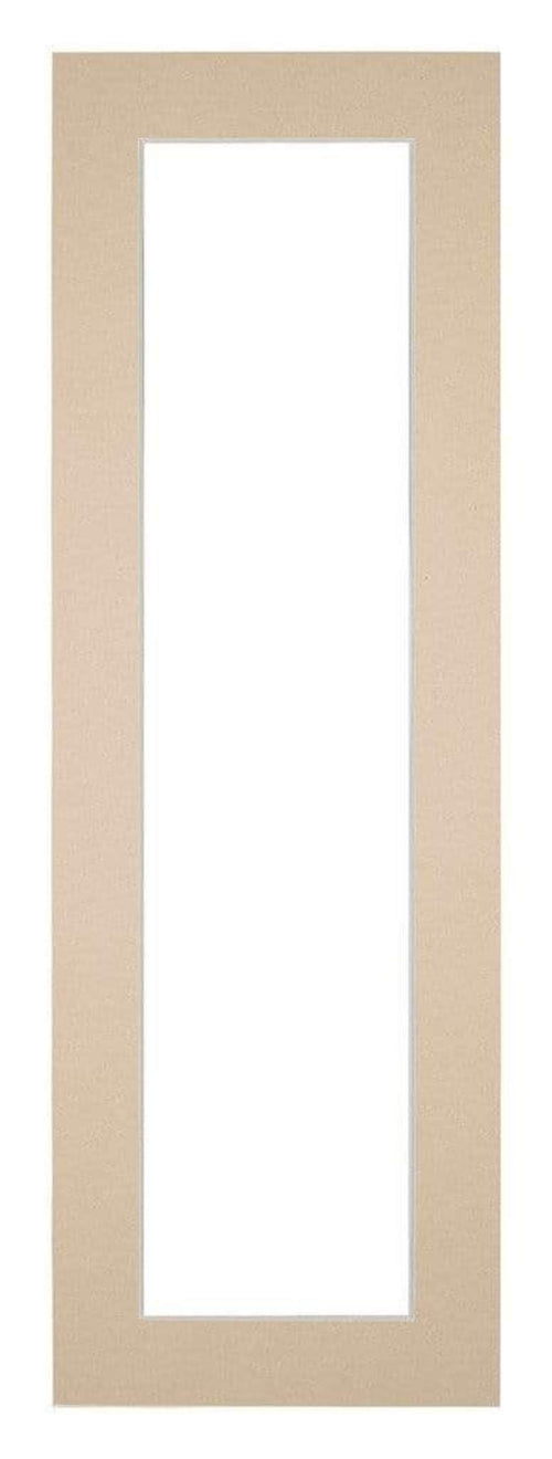 Passe Partout 20x60cm Carton Beige Edge 4cm Straight Front | Yourdecoration.com