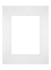 Passe Partout 24x30cm Carton White Edge Straight Front | Yourdecoration.com