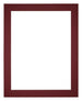 Passe Partout 24x30cm Carton Wine Red Edge 4cm Straight Front | Yourdecoration.com