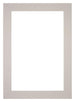 Passe Partout 25x35cm Carton Gray Gray Edge 6cm Straight Front | Yourdecoration.com