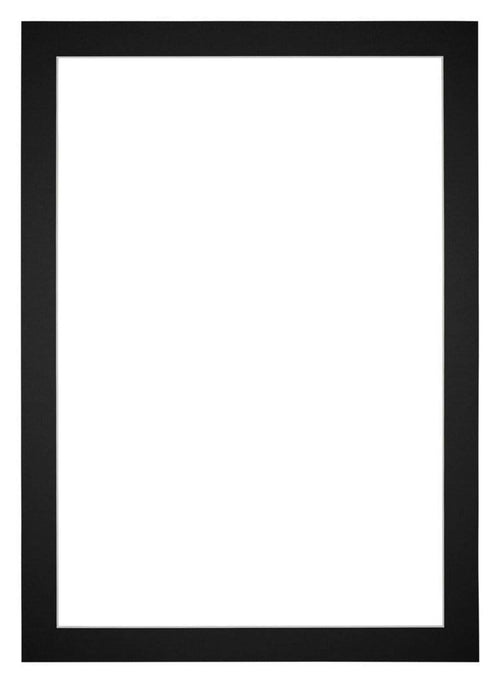 Passe Partout 30x42cm Carton Black Edge 4cm Straight Front | Yourdecoration.com
