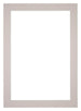 Passe Partout 30x42cm Carton Gray Gray Edge 5cm Straight Front | Yourdecoration.com