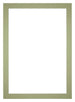 Passe Partout 30x42cm Carton Mint Green Edge 4cm Straight Front | Yourdecoration.com