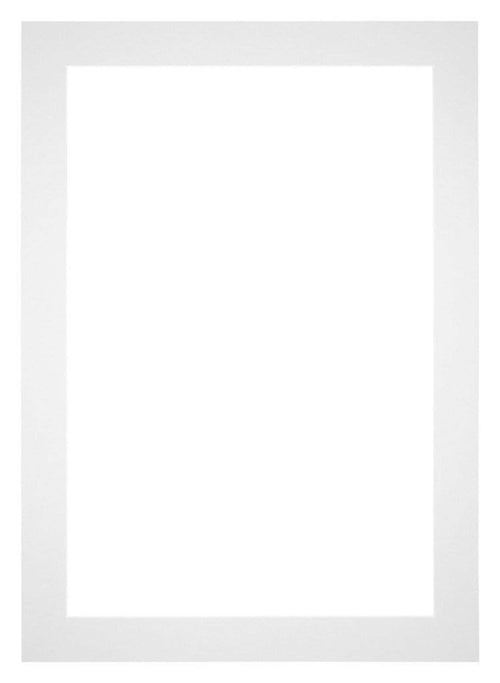 Passe Partout 30x42cm Carton White Edge 5cm Straight Front | Yourdecoration.com