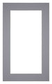 Passe Partout 30x50cm Carton Gray Edge 5cm Straight Front | Yourdecoration.com