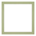 Passe Partout 35x35cm Carton Mint Green Edge 3cm Straight Front | Yourdecoration.com