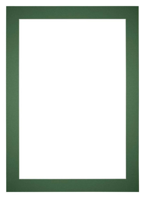 Passe Partout 35x50cm Carton Green Forest Edge 5cm Straight Front | Yourdecoration.com