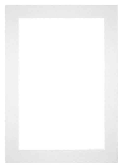 Passe Partout 35x50cm Carton White Edge 6cm Straight Front | Yourdecoration.com