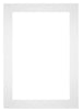 Passe Partout 35x50cm Carton White Edge 6cm Straight Front | Yourdecoration.com