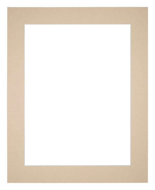 Passe Partout 40x45cm Carton Beige Edge 5cm Straight Front | Yourdecoration.com