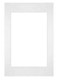 Passe Partout 40x60cm Carton White Edge Straight Front | Yourdecoration.com