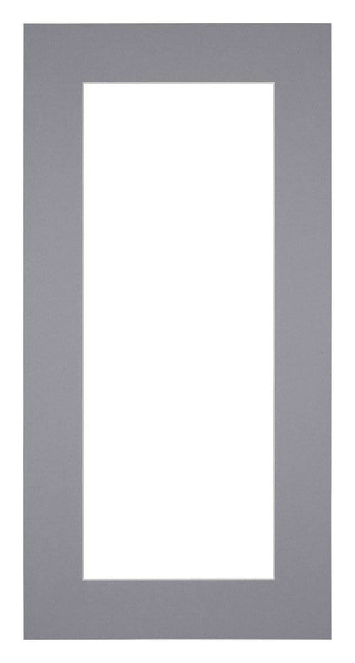 Passe Partout 40x80cm Carton Gray Edge 6cm Straight Front | Yourdecoration.com
