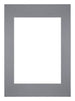 Passe Partout 42x 59-4cm A2/A3 Carton Gray Edge Straight Front | Yourdecoration.com