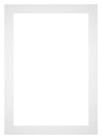 Passe Partout 42x60cm Carton White Edge 5cm Straight Front | Yourdecoration.com