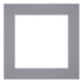 Passe Partout 45x45cm Carton Gray Edge 6cm Straight Front | Yourdecoration.com