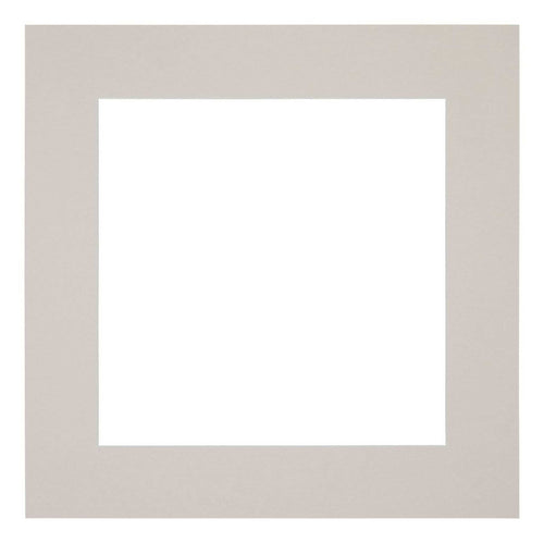 Passe Partout 45x45cm Carton Gray Gray Edge 6cm Straight Front | Yourdecoration.com
