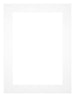 Passe Partout 45x60cm Carton White Edge 4cm Straight Front | Yourdecoration.com