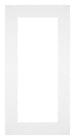 Passe Partout 45x80cm Carton White Edge 6cm Straight Front | Yourdecoration.com